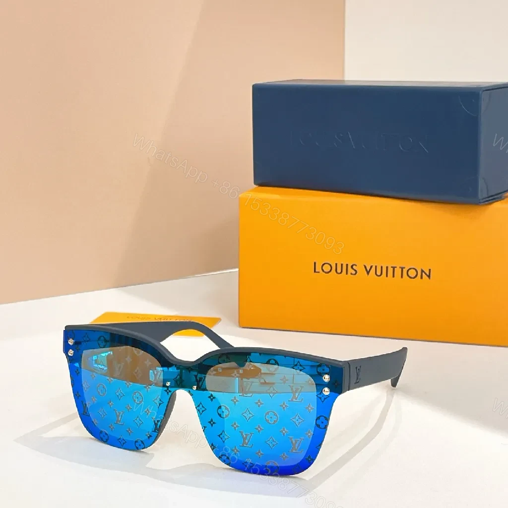 View 6 of Bold Monogram Sunglasses: Oversized Square, All-Day Luxe Vision