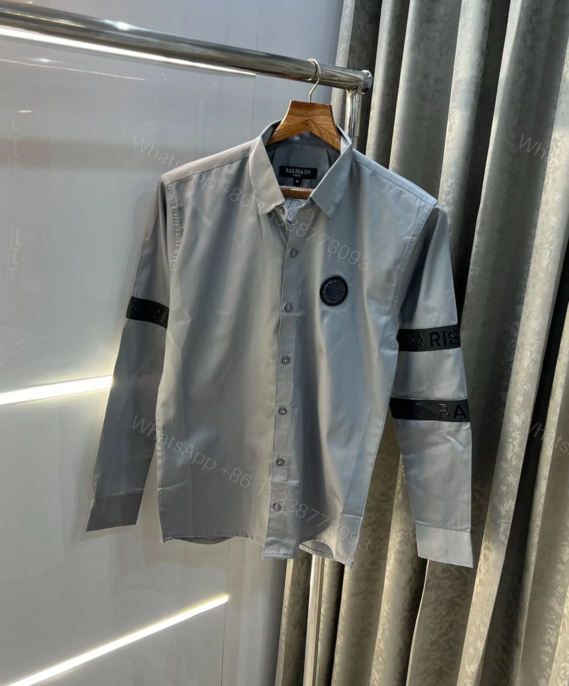 View 5 of FIRST COPY BALMAIN PARIS CLASSIC SUMMER IMPORTED SHIRTS