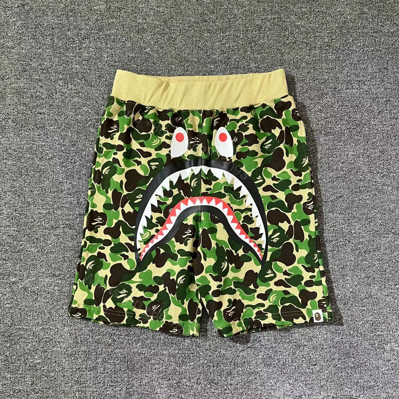 View 3 of BAPE Shorts # 8002 Blue & Pink & Green