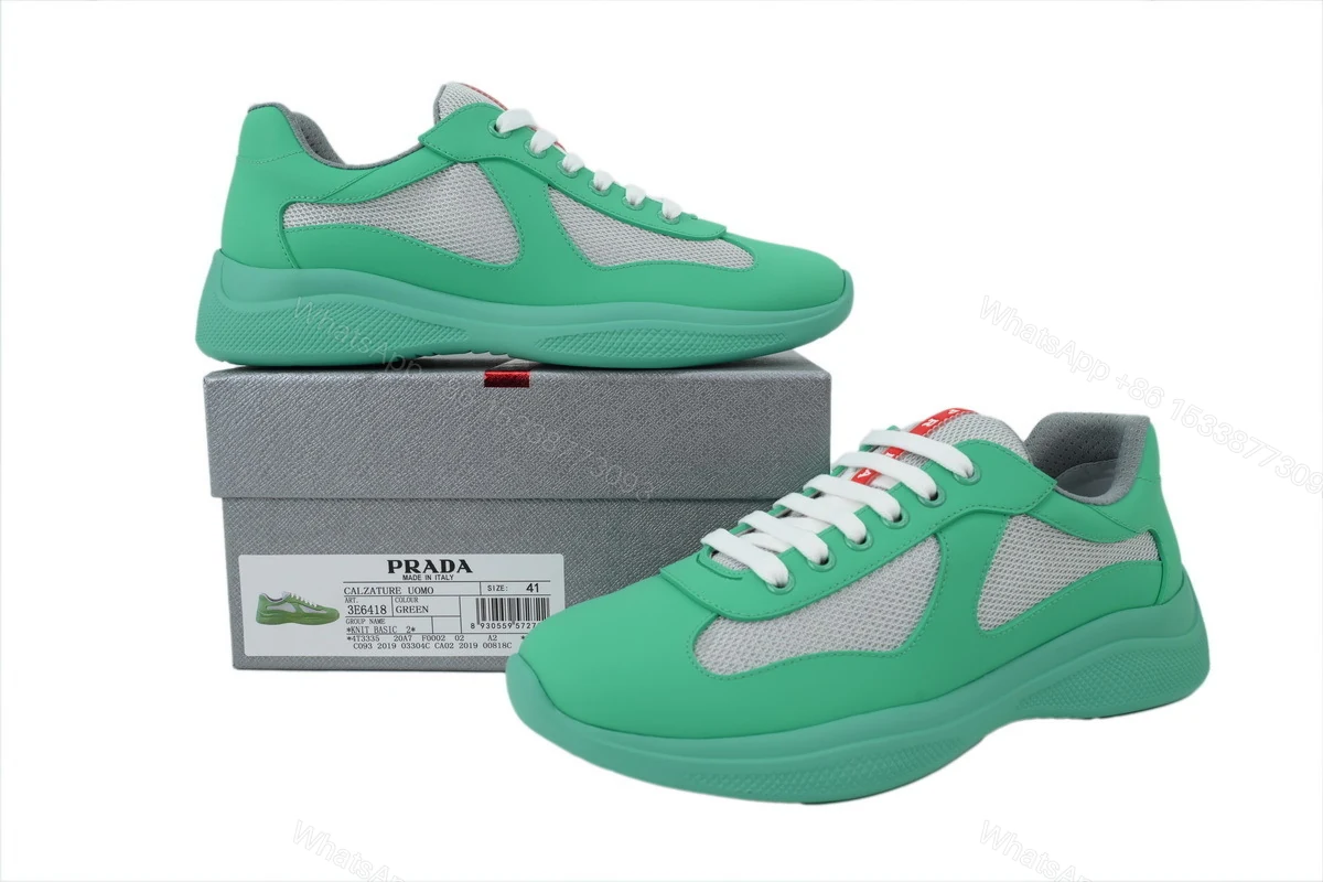 View 6 of Prada Sneakers Rubber Green