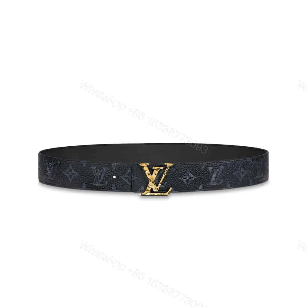 LOUIS VUITTON INITIALES 40MM REVERSIBLE MONOGRAM CANVAS BELT – B102 — view 1