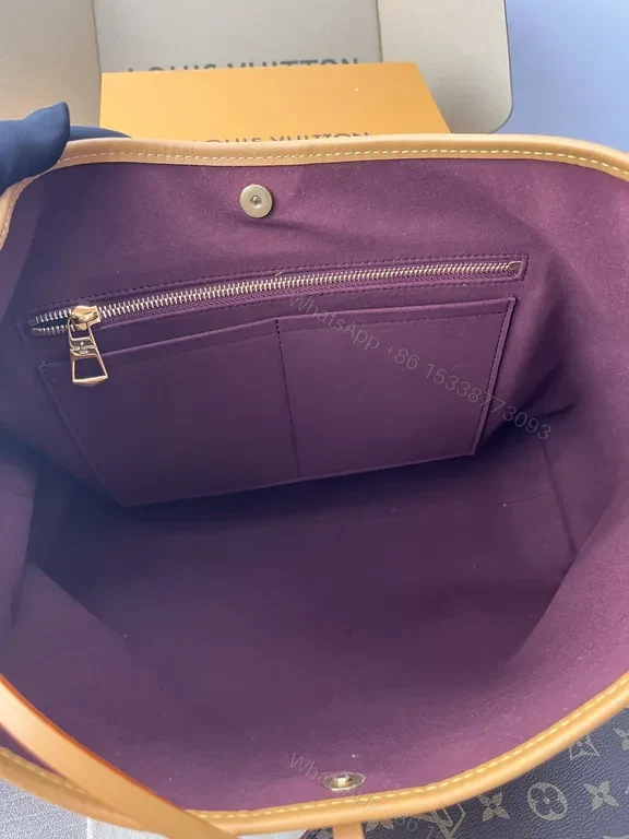 View 6 of Iconic Monogram Tote: LV Canvas, Leather Trim, Everyday Luxury