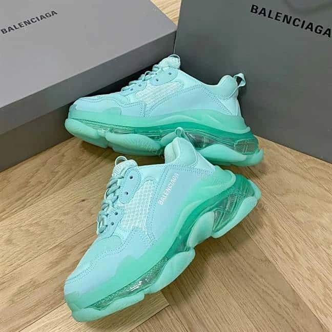 View 8 of BALENCIAGA MEN’S TRIPLE S SNEAKER CLEAR SOLE – BB187