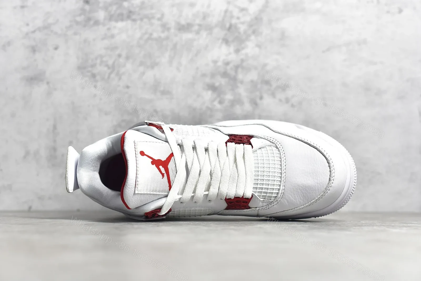 View 6 of Air Jordan 4 Red Metallic Reps