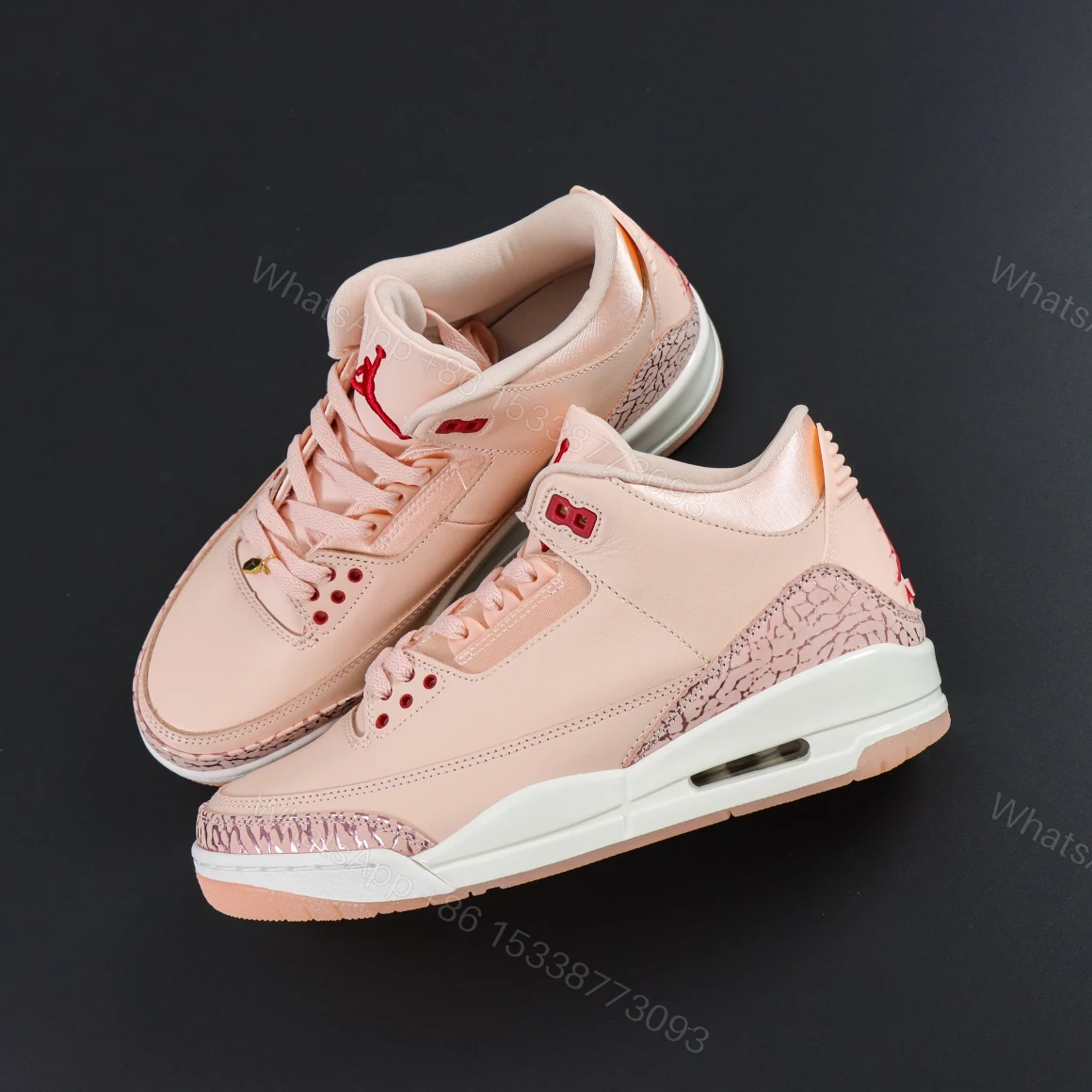 View 8 of Air Jordan 3 Retro “Valentine’s Day” Reps