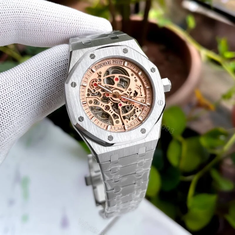 Audemars Piguet Royal Oak Skeleton Salmon 40mm Automatic — view 1