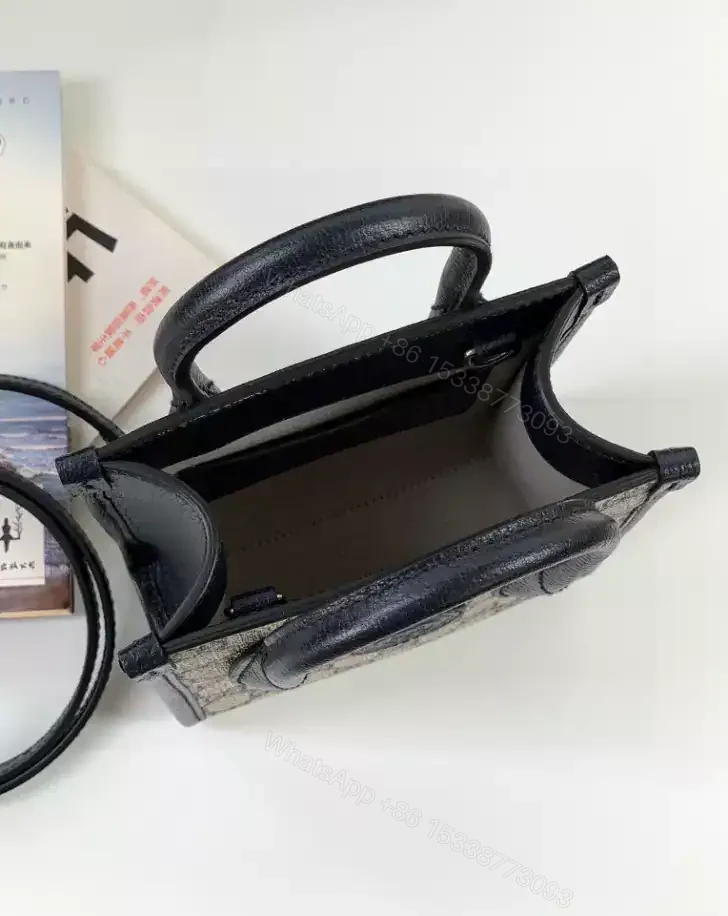 View 4 of MINI TOTE BAG WITH INTERLOCKING G – GBC068