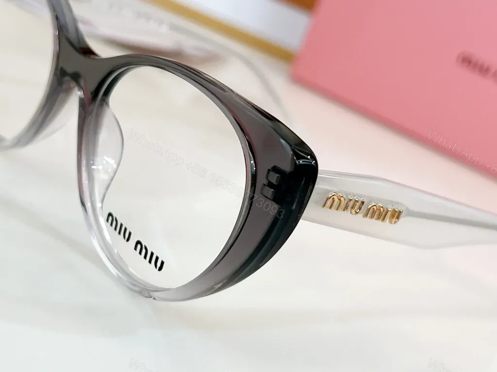 View 4 of Miu Miu Black Cat-Eye Eyewear: Everyday Luxury