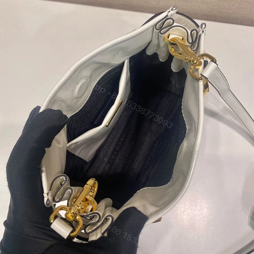 View 8 of Prada Bonnie leather mini shoulder bag(HIGH-END GRADE)
