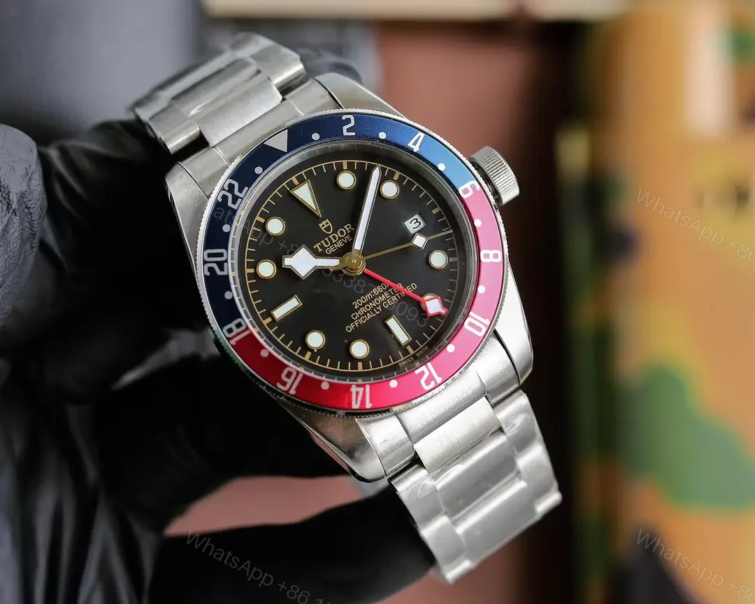 View 2 of Tudor Black Bay GMT Stainless Steel / Black / Pepsi / Bracelet 79830RB-0001