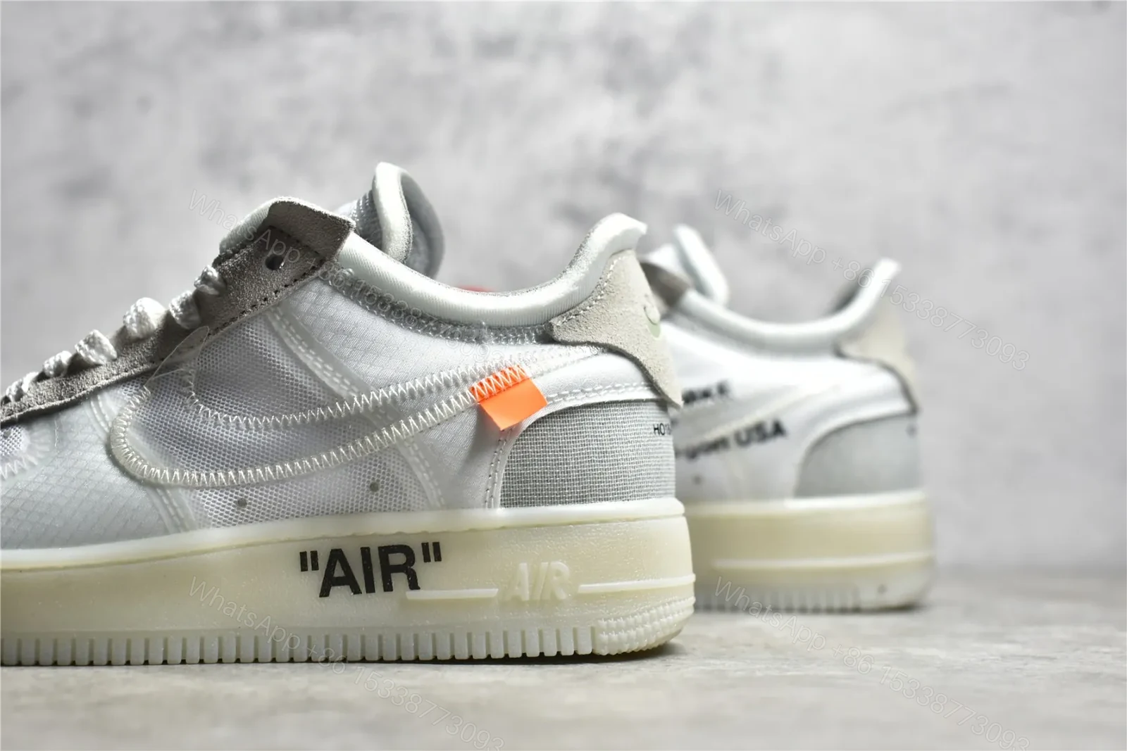 View 3 of Off-White x Nike Air Force 1 Low Virgil “The Ten” Reps