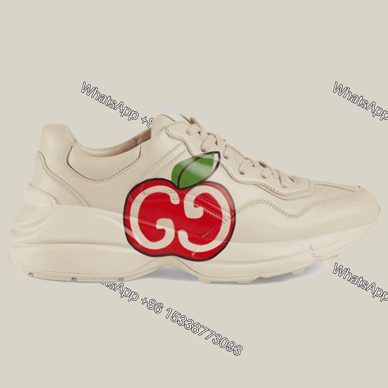 GUCCI RHYTON GG APPLE SNEAKER — view 1