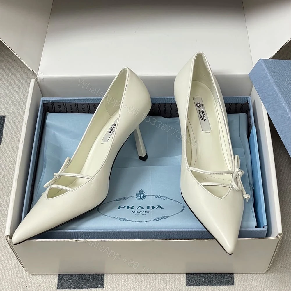 View 5 of Prada leather pumps