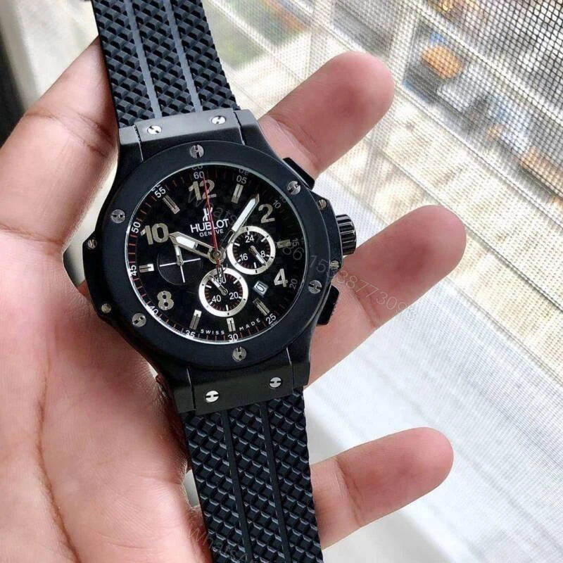 View 2 of Hublot Big Bang 7AAA Black Dial Chronograph 44mm
