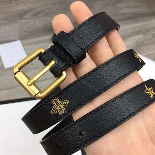View 5 of GUCCI BEES AND STARS BELT – B39
