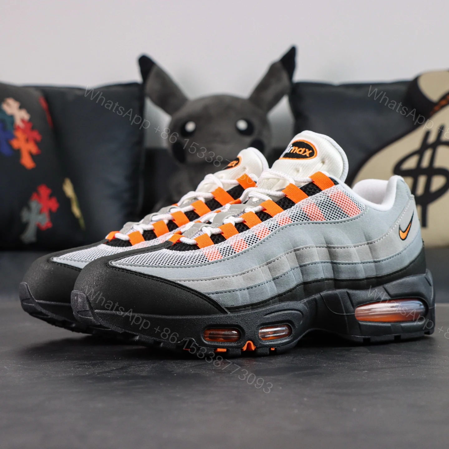 View 9 of Air Max 95 OG ‘Bright Mandarin’