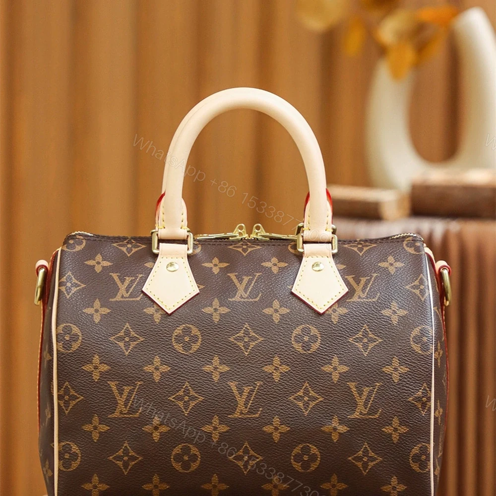 View 9 of 原單高仿LV手圓筒手提包Speedy25系列免檢版