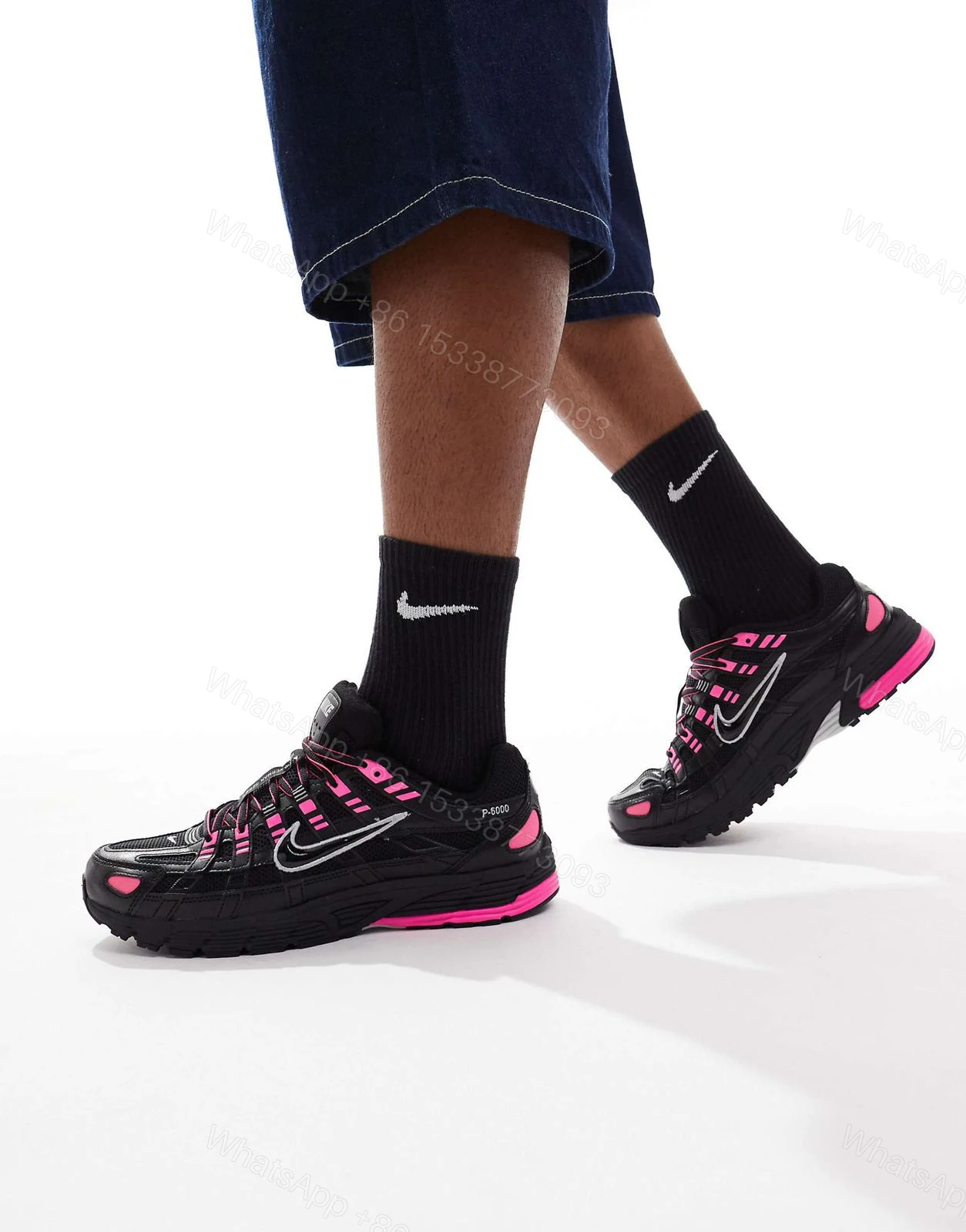 View 5 of Nike P-6000 Trainer First Copy Shoes — Black | COD India