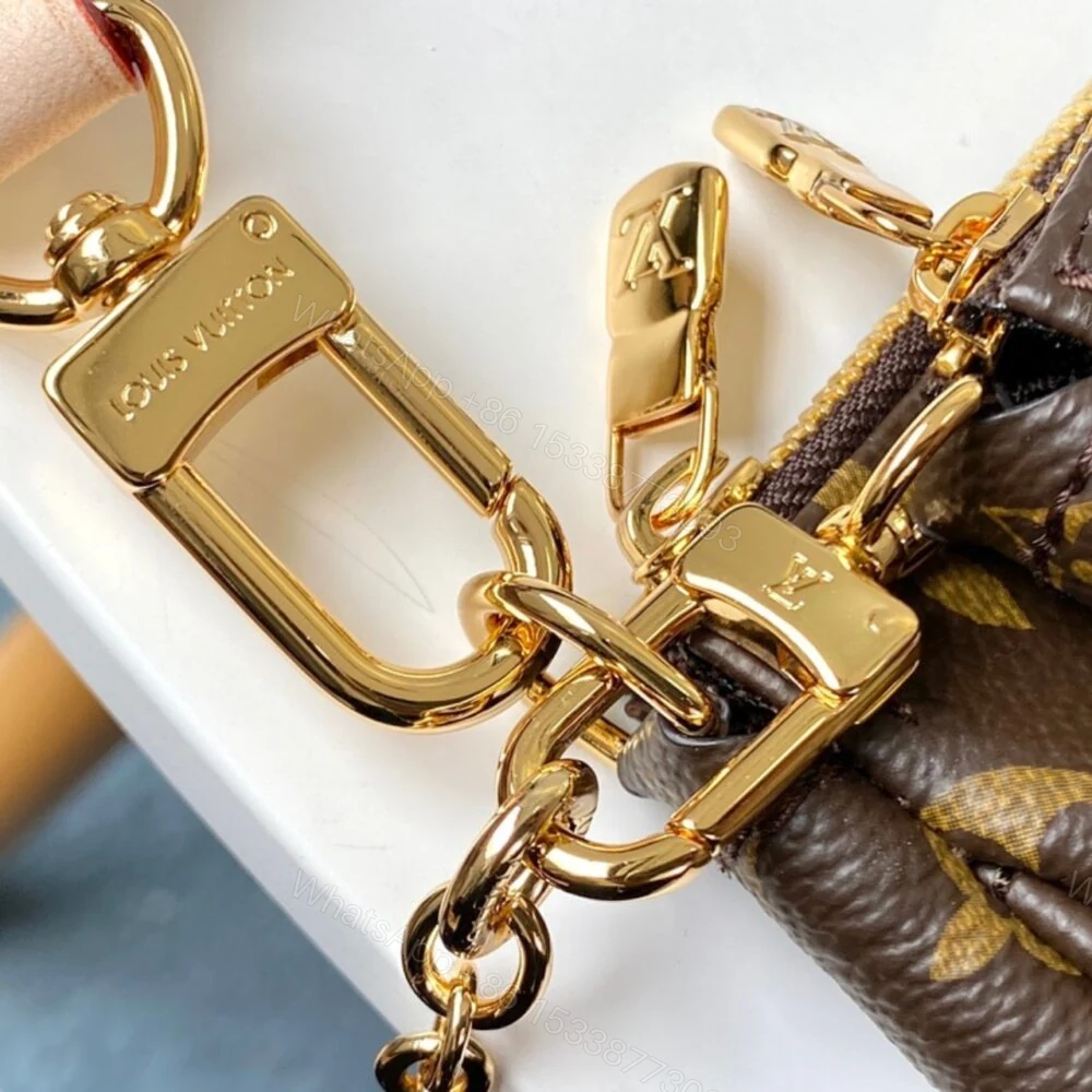 View 6 of Louis Vuitton Multi Pochette Accessoires Monogram Khaki 24cm M44813