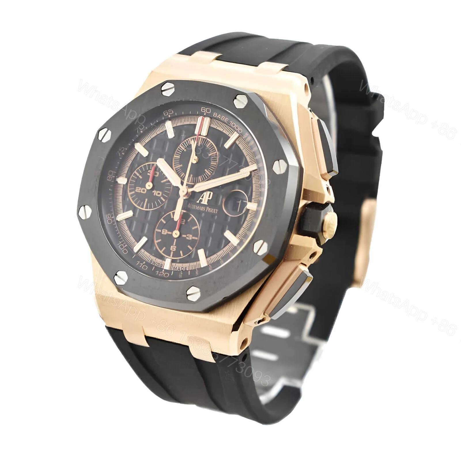 View 2 of Rose Gold AP Watch Replica