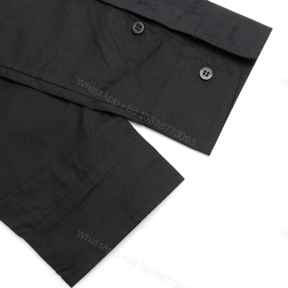 View 6 of 高仿Balenciaga*SS24系列725377長袖襯衫黑色