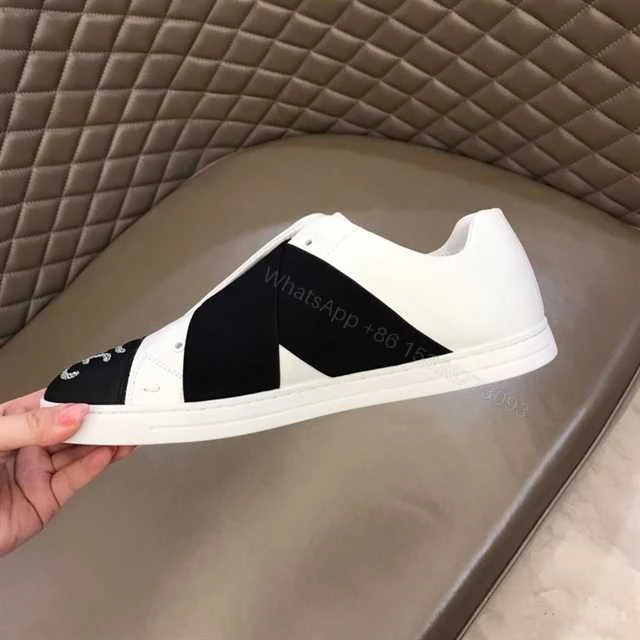 View 8 of FENDI FF MOTIF SLIP-ON SNEAKERS – FD12