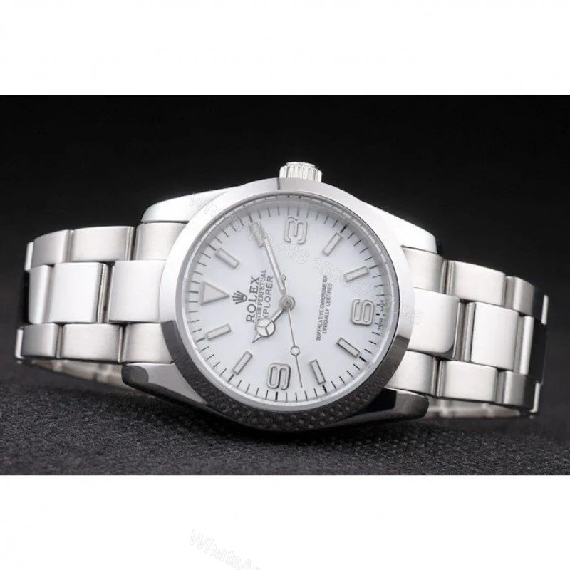 View 5 of Replica Rolex Explorer Silver Dial 98086