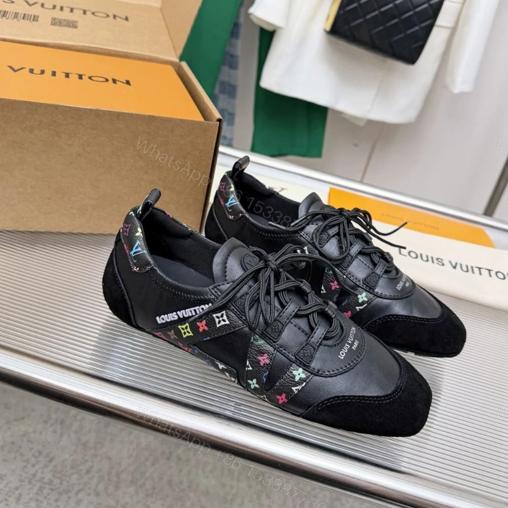 View 9 of Louis Vuitton LV Sneakerina LV TM Black 1AJJTS