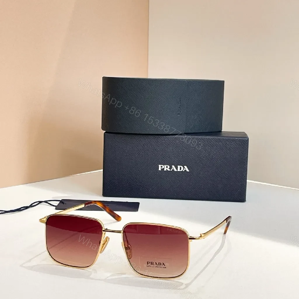 View 4 of Gold-Accent Gradient Lens Sunglasses, Modern Luxe, All-Day Comfort