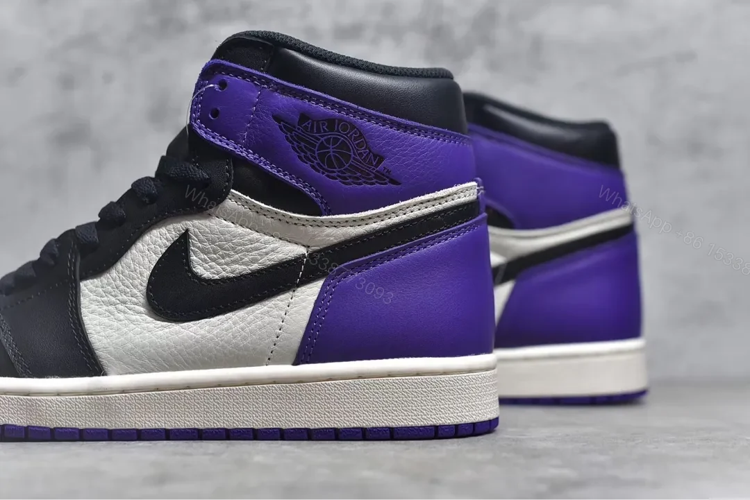 View 4 of Jordan 1 High OG “Court Purple” Reps