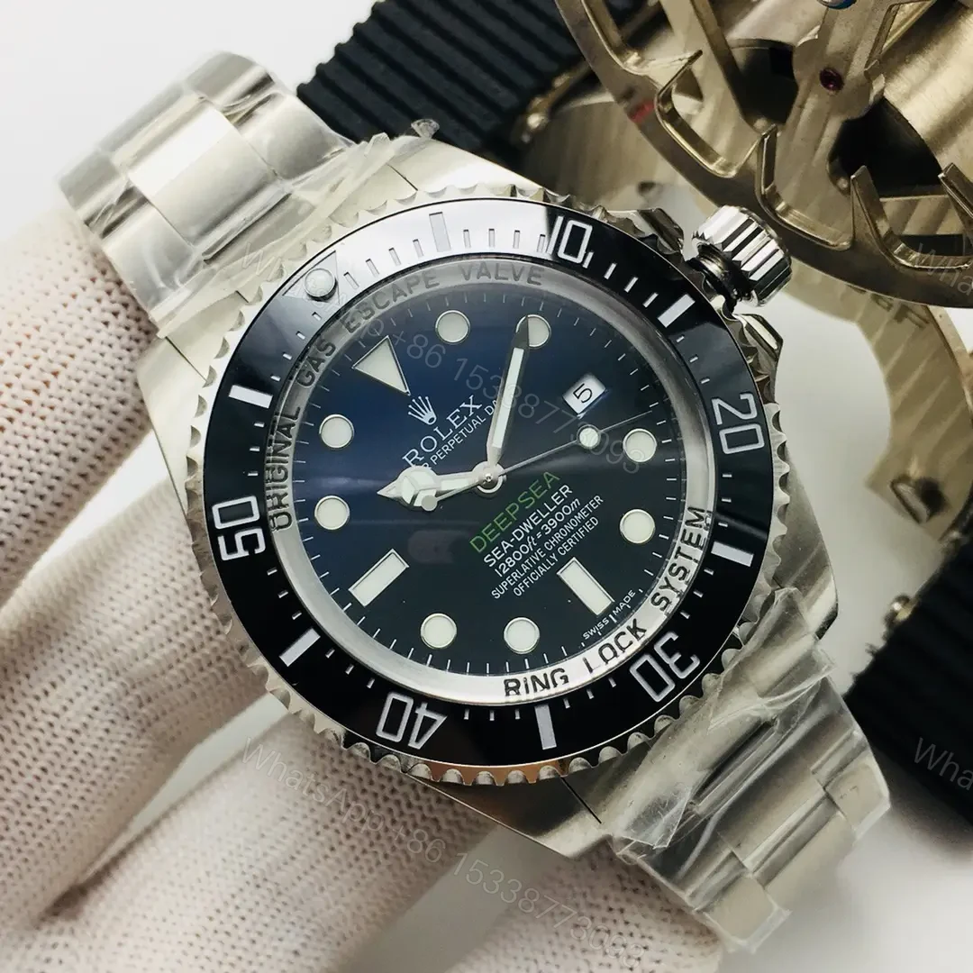 View 2 of Fake Rolex Sea-Dweller Deepsea James Cameron Best Oyster Bracelet 44MM 126610LN-0001