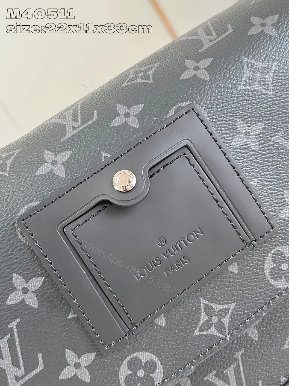 View 2 of Monogram Tech Messenger: Sleek, Durable, Multifunction Carryall