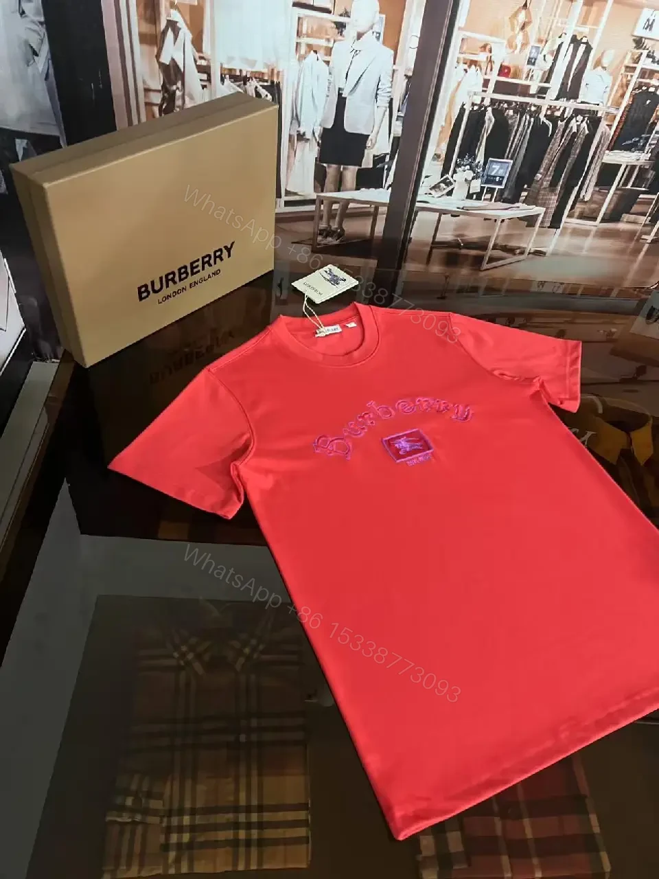 View 7 of Textured Cotton Crest Tee: Luxe Everyday Comfort
