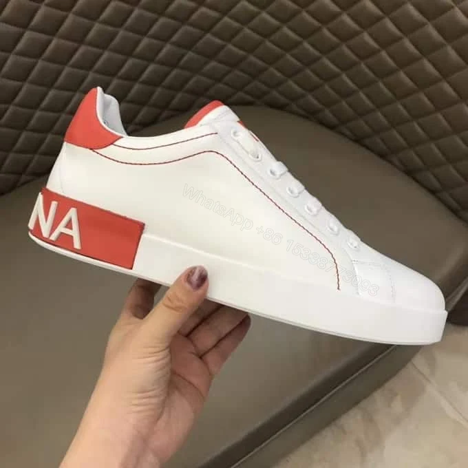 View 2 of DOLCE & GABBANA CALFSKIN NAPPA PORTOFINO SNEAKERS – DG14