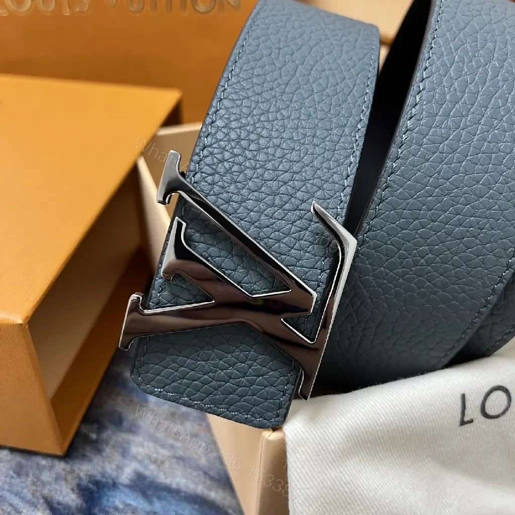 View 7 of Textured Leather Belt with Luxe Buckle – Modern, Versatile Luxury