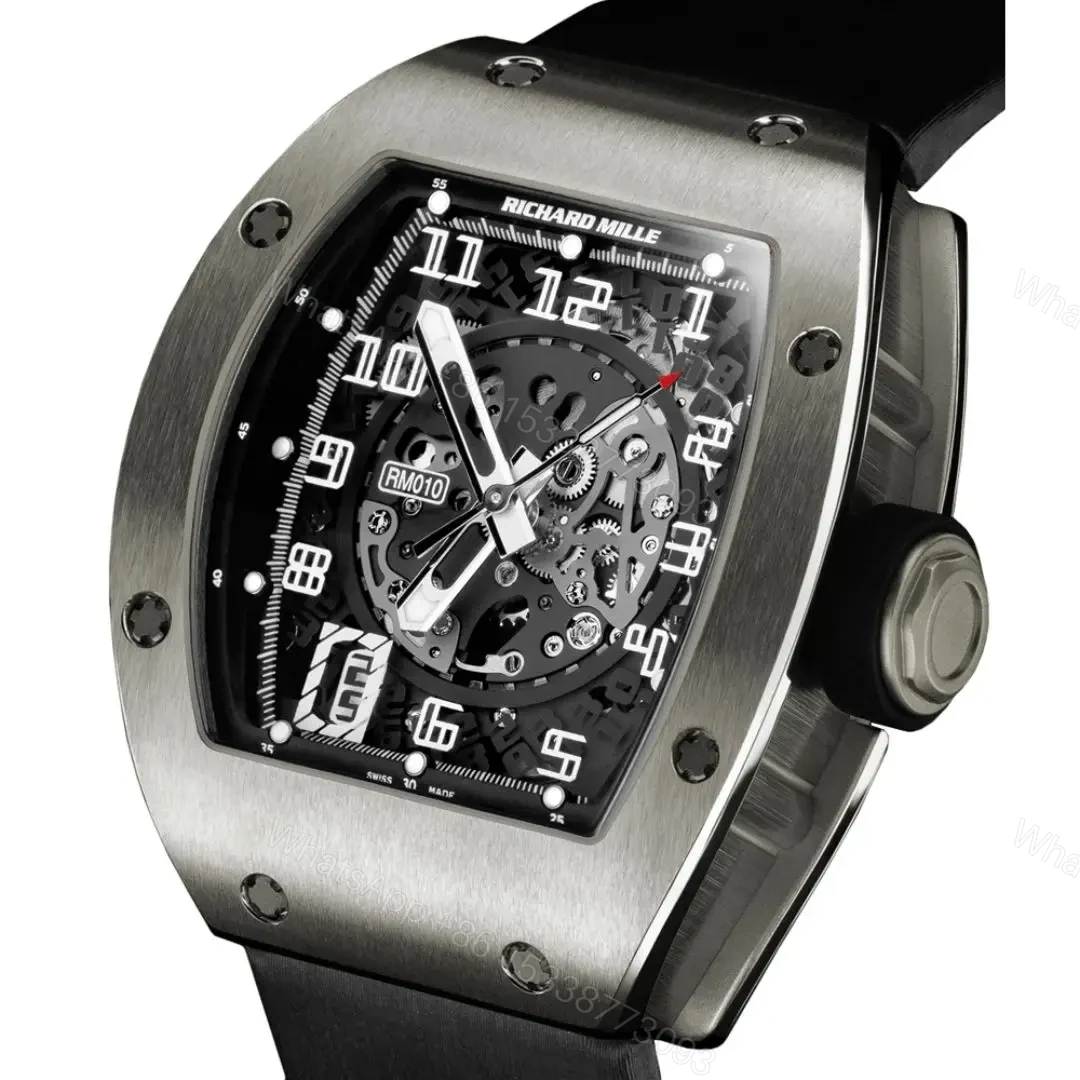 Richard Mille Swiss Clone – RM 010 AH WG Best Clone — view 1