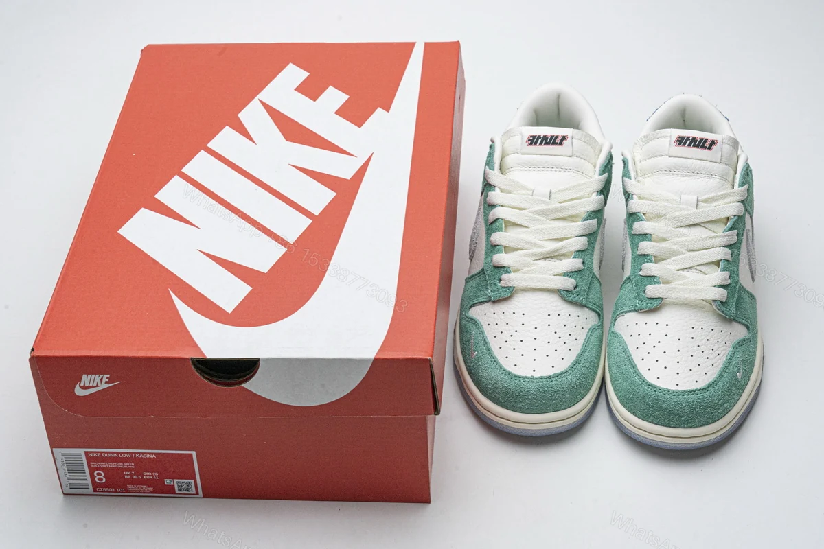Kasina x Nike Dunk Low "Neptune Green CZ6501-101 — view 2