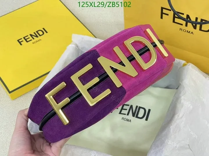 View 8 of Fendi Multicolor Fendigraphy Small Leather Handbag ZB59952