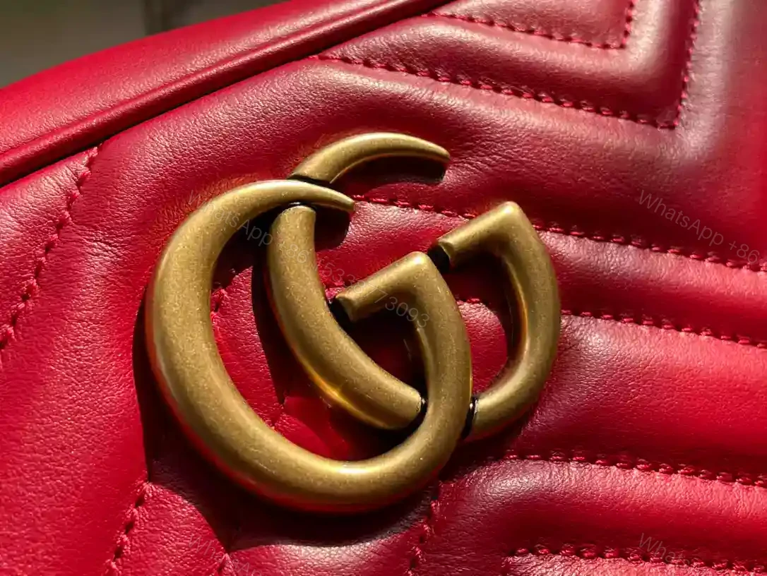 View 5 of GG MARMONT MATELASSÉ SMALL SHOULDER BAG – GBC091