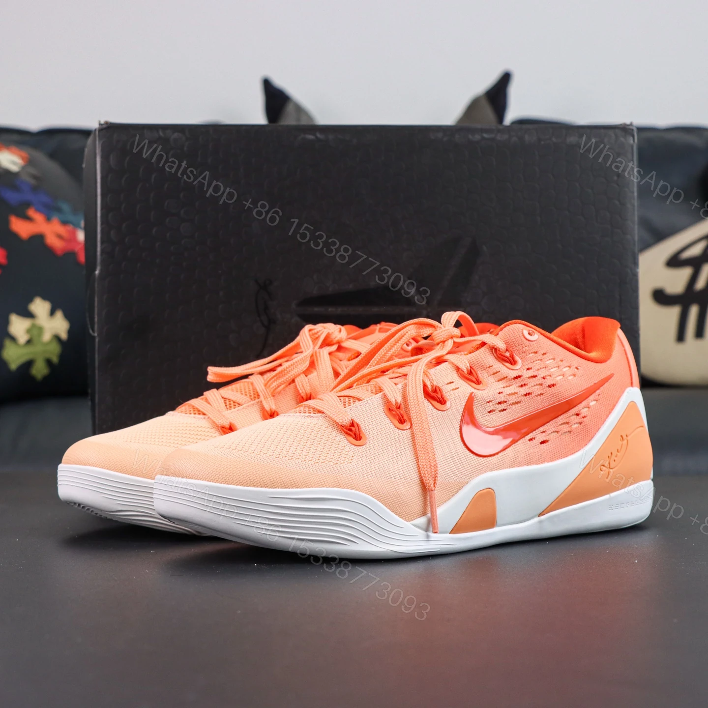 Kobe 9 Elite Low EM Protro ‘WNBA’ Orange — view 1