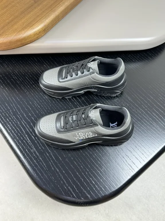 View 9 of Louis Vuittonâ€“Inspired Luxury Sneaker: Allâ€‘Day Comfort, Premium Mix Materials