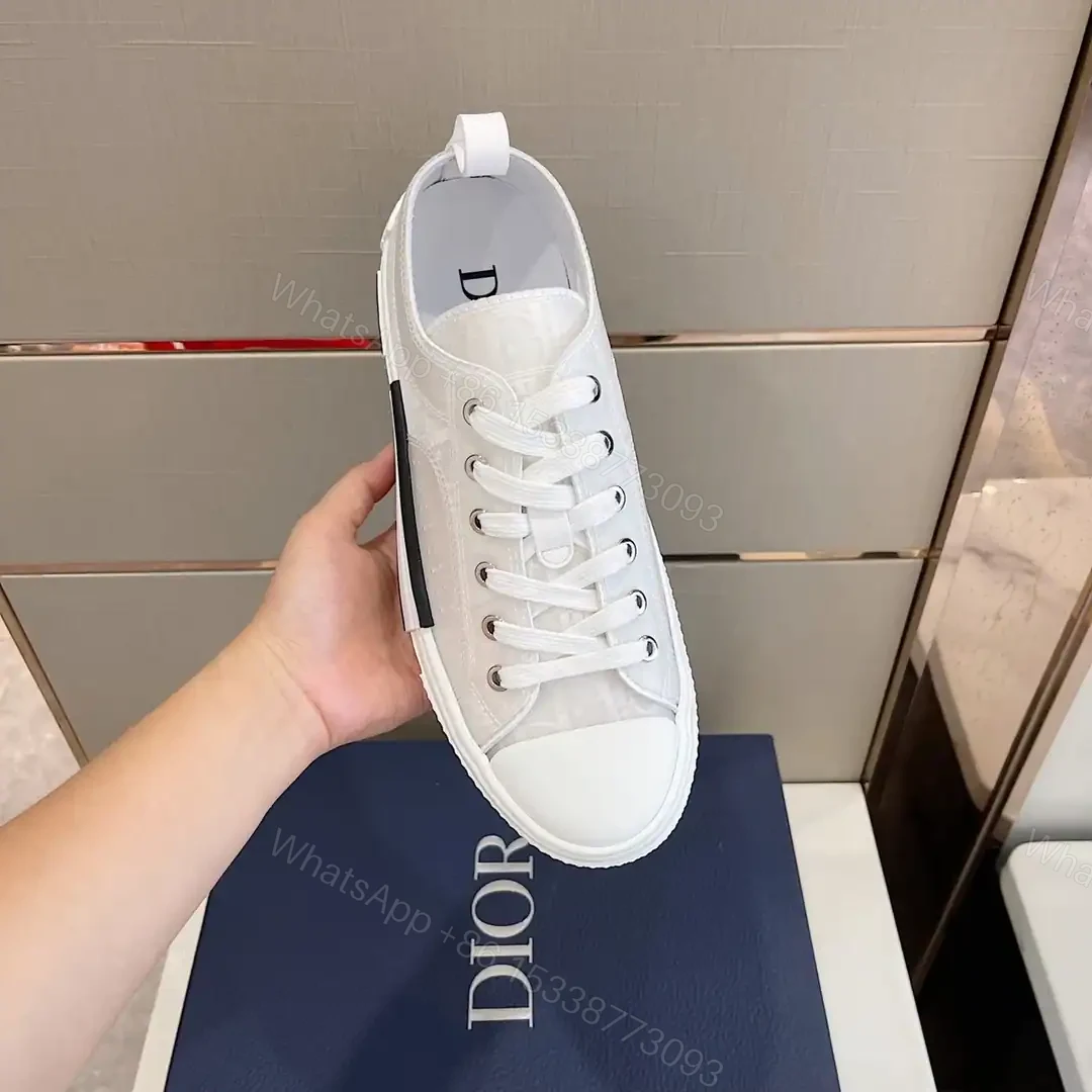 View 3 of DIOR “B23” LOW-TOP DIOR OBLIQUE SNEAKER – CD7