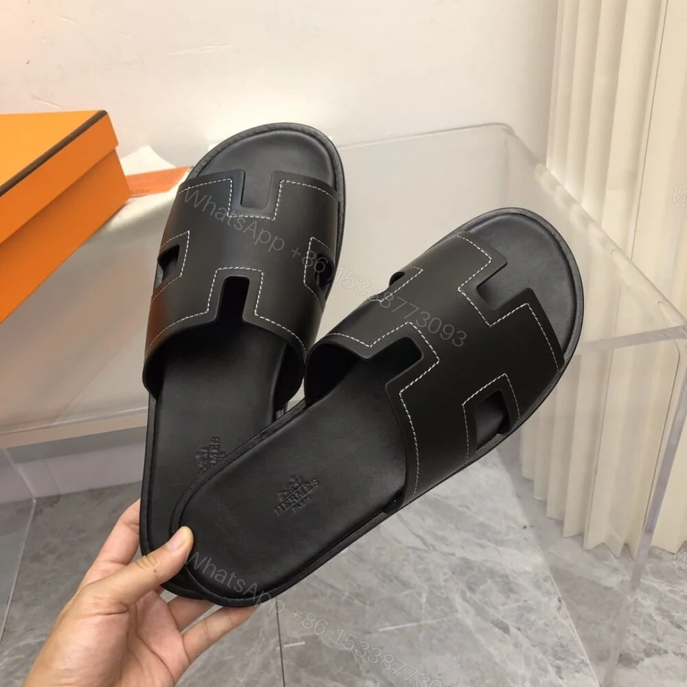 View 5 of Hermes Izmir Sandal Black