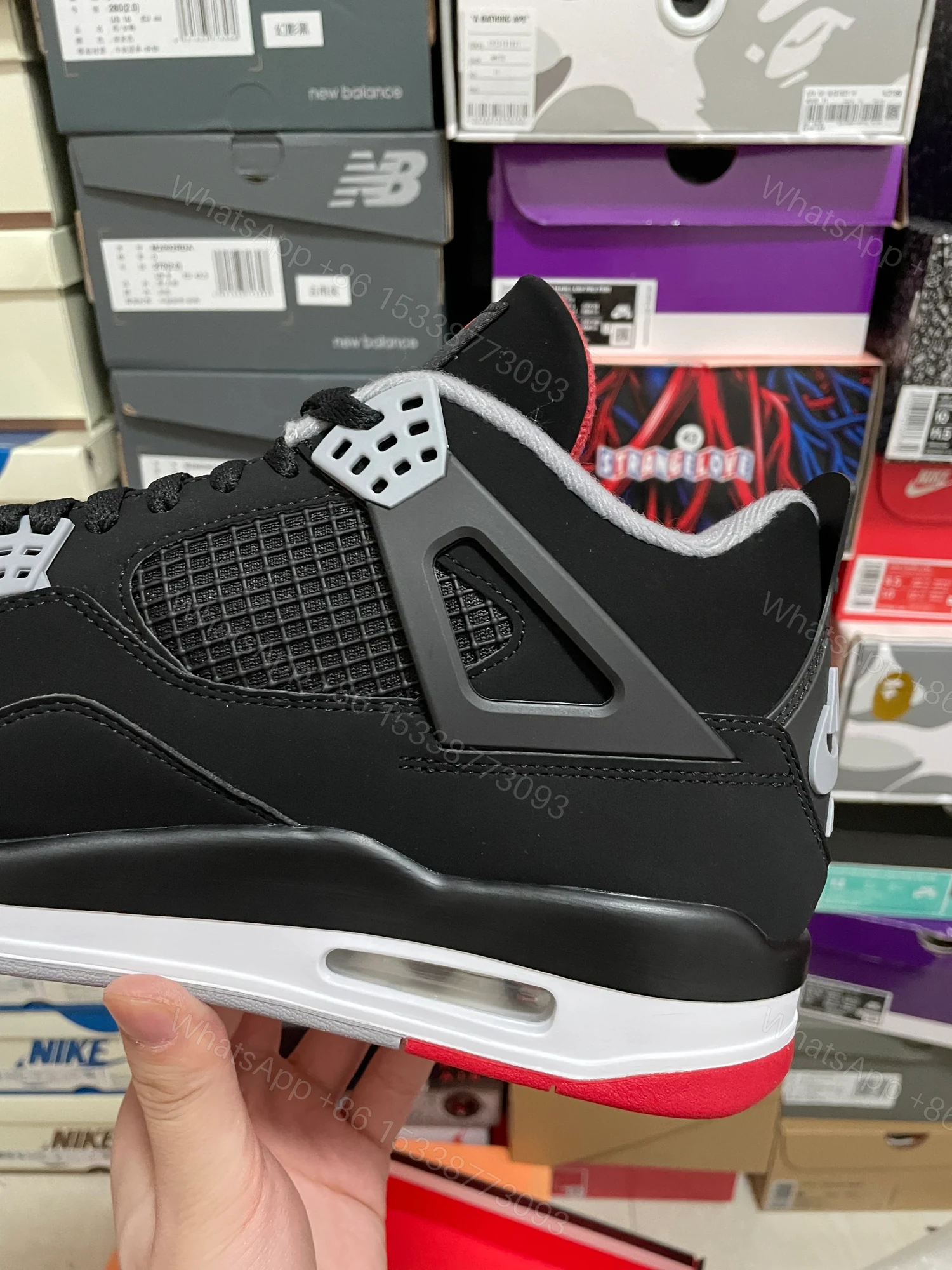 View 2 of Jordan 4 Retro Bred (2019)