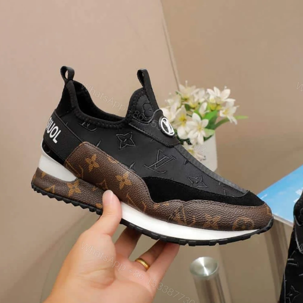 View 3 of Louis Vuitton Run Away Sneaker Monogram Brown