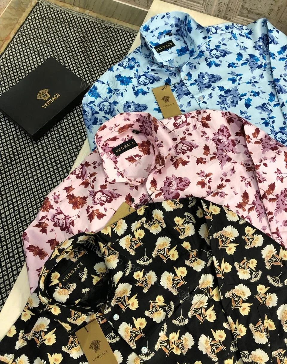 View 2 of First Copy Versace Exclusive Printed Shirts for Men