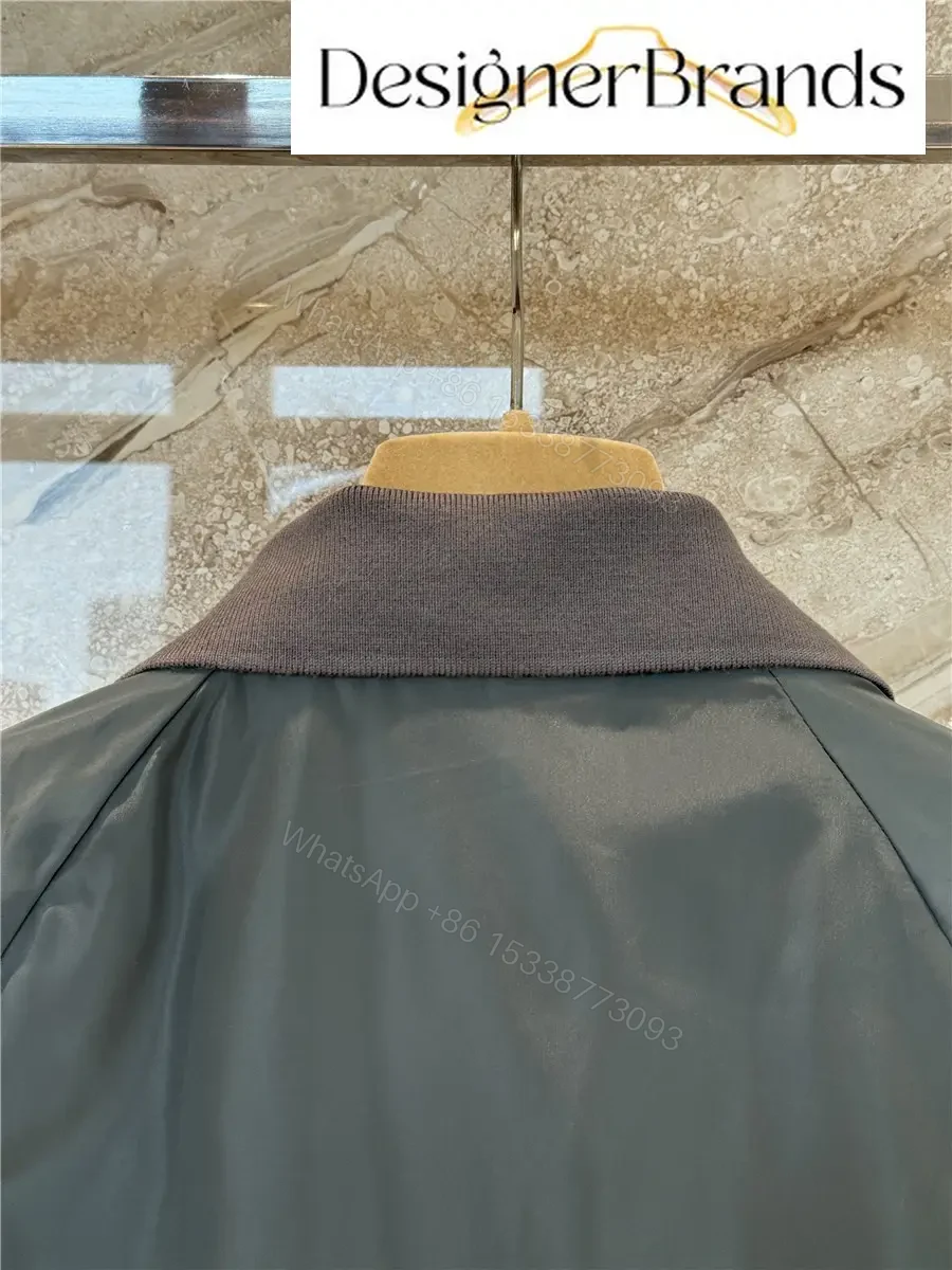 View 10 of Miu Miu Forest Green Technical Fabric Belted Jacket