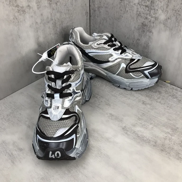 View 8 of Chunky Tech-Driven Luxe High-Tops with Metallic Accents
