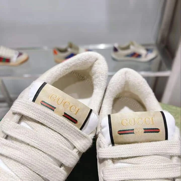 View 5 of Gucci GG Screener Distressed GG Canvas Pink