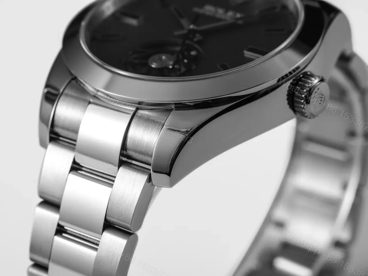 View 4 of Fake Rolex Milgauss Label Noir Tourbillon Slate Grey ROLEX-MILGAUSS-TB-GRY-40